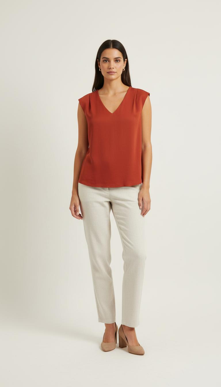 Débardeur Orange - Taille XXXL/46