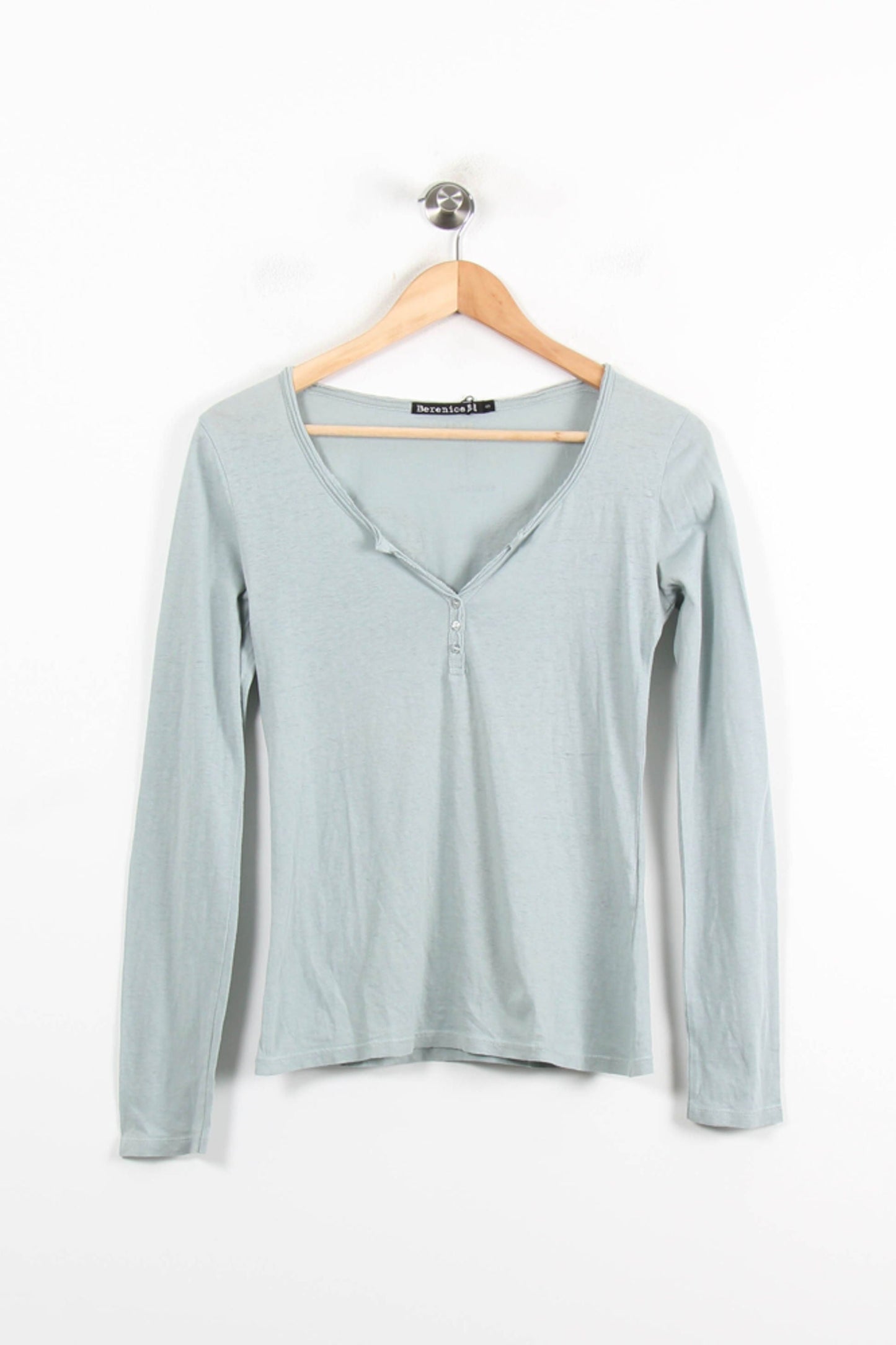 Tee-shirt Manche Longue Vert - Taille S/36