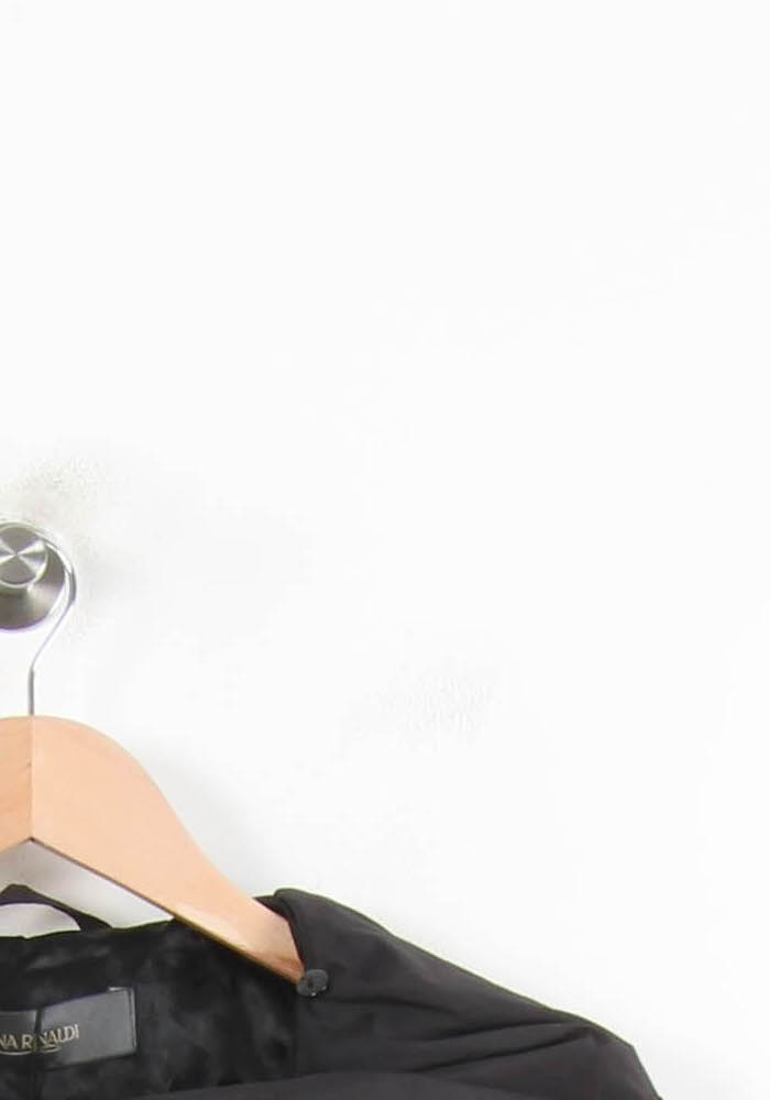 Manteau Noir - Taille XL/42