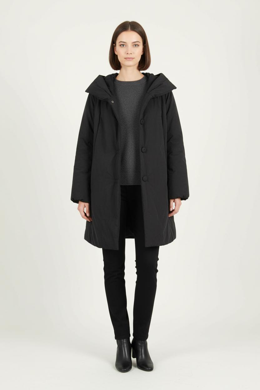 Manteau Noir - Taille XL/42