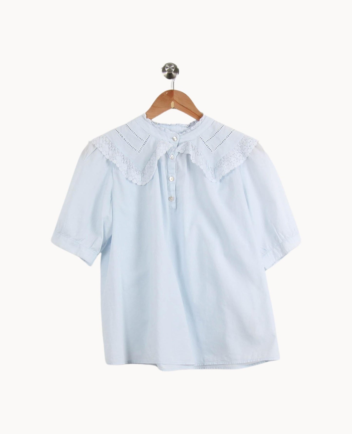 Blouse bleu clair - Taille XS/34