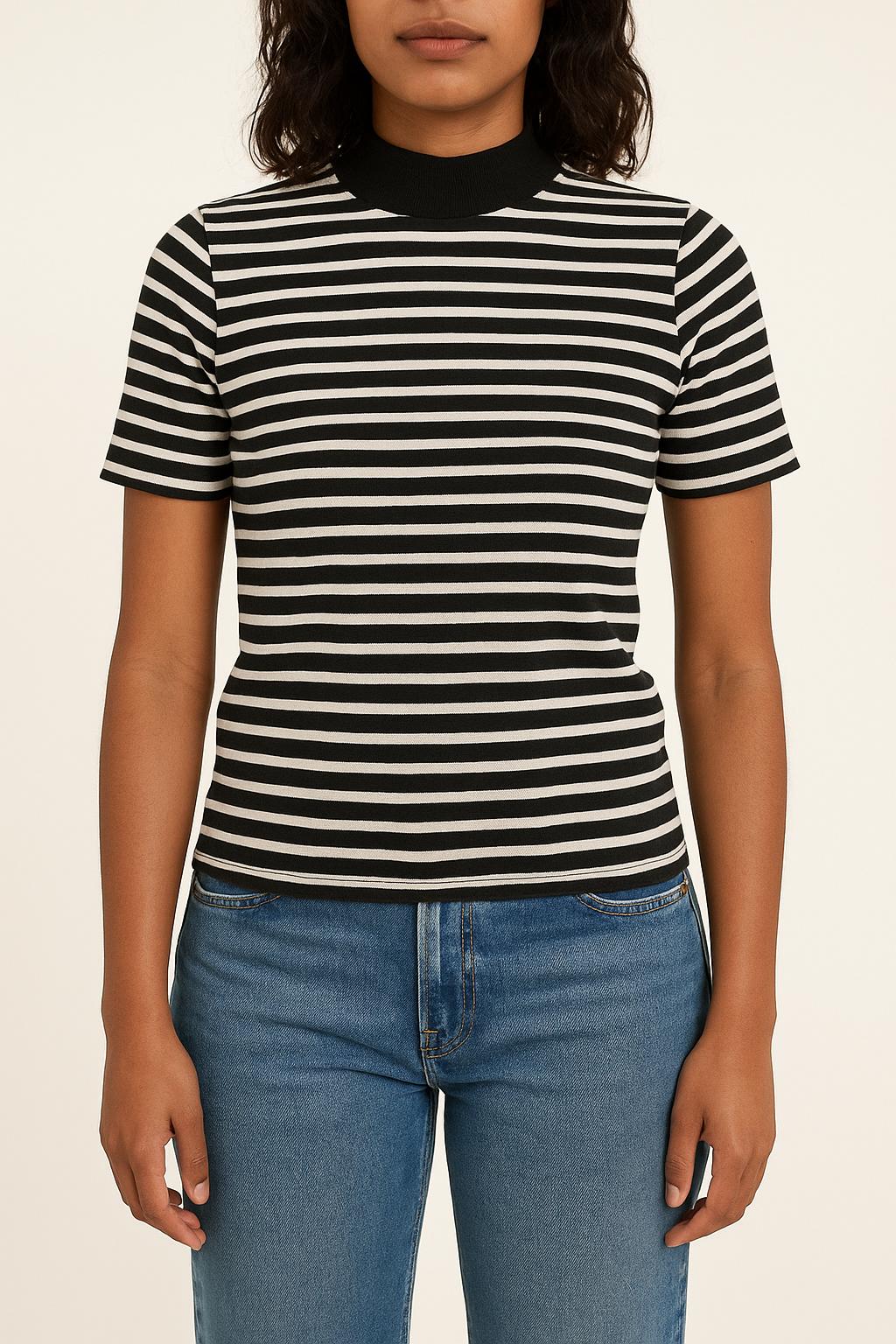 Tshirt Noir et Blanc - Taille S/36