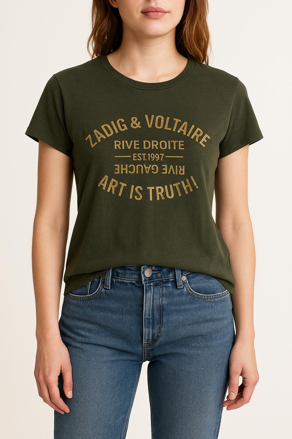 Tee-shirt Vert - Taille S/36