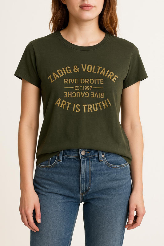 Tee-shirt Vert - Taille S/36