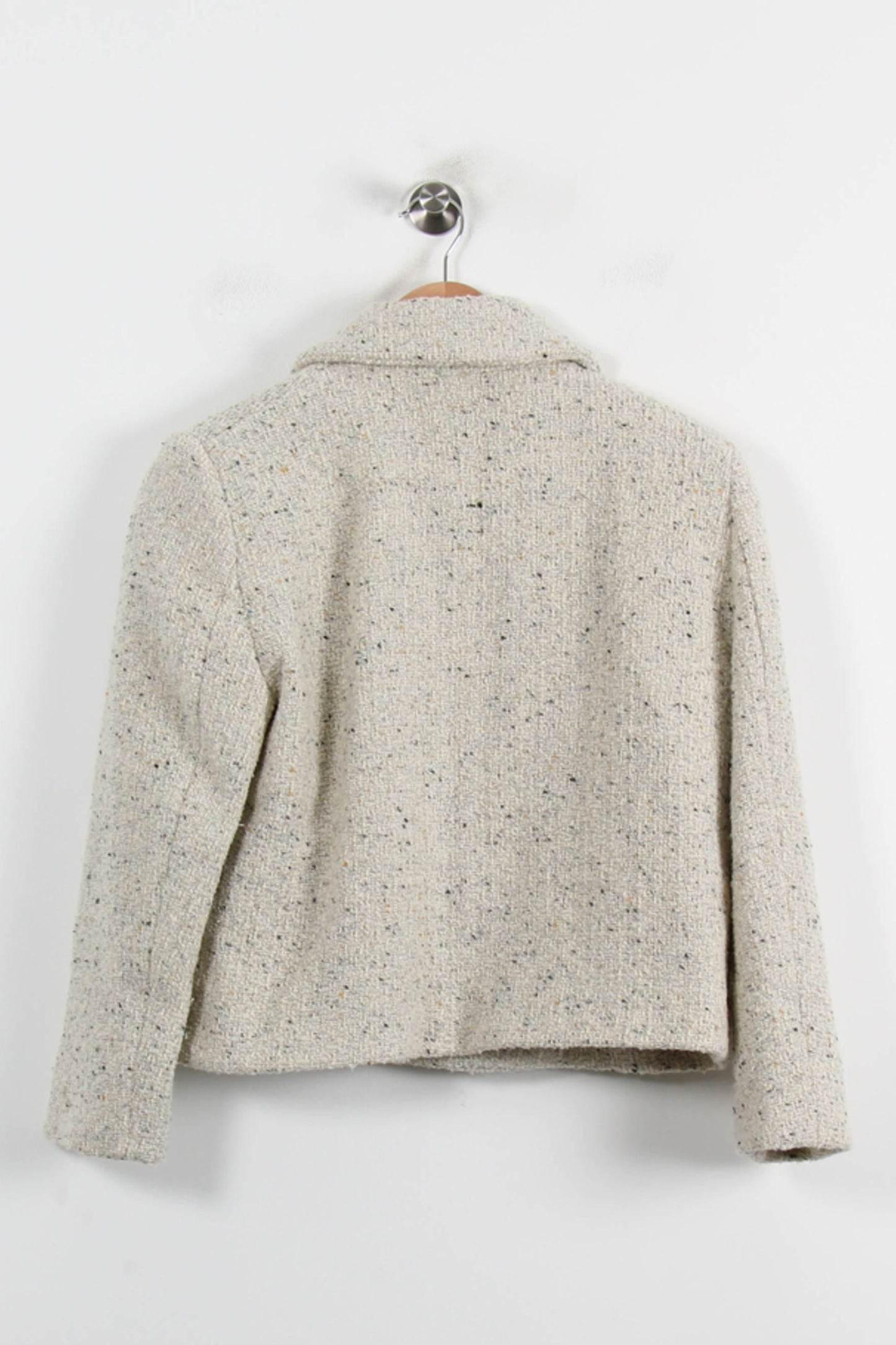 Gilet en tweed beige - Taille S/36