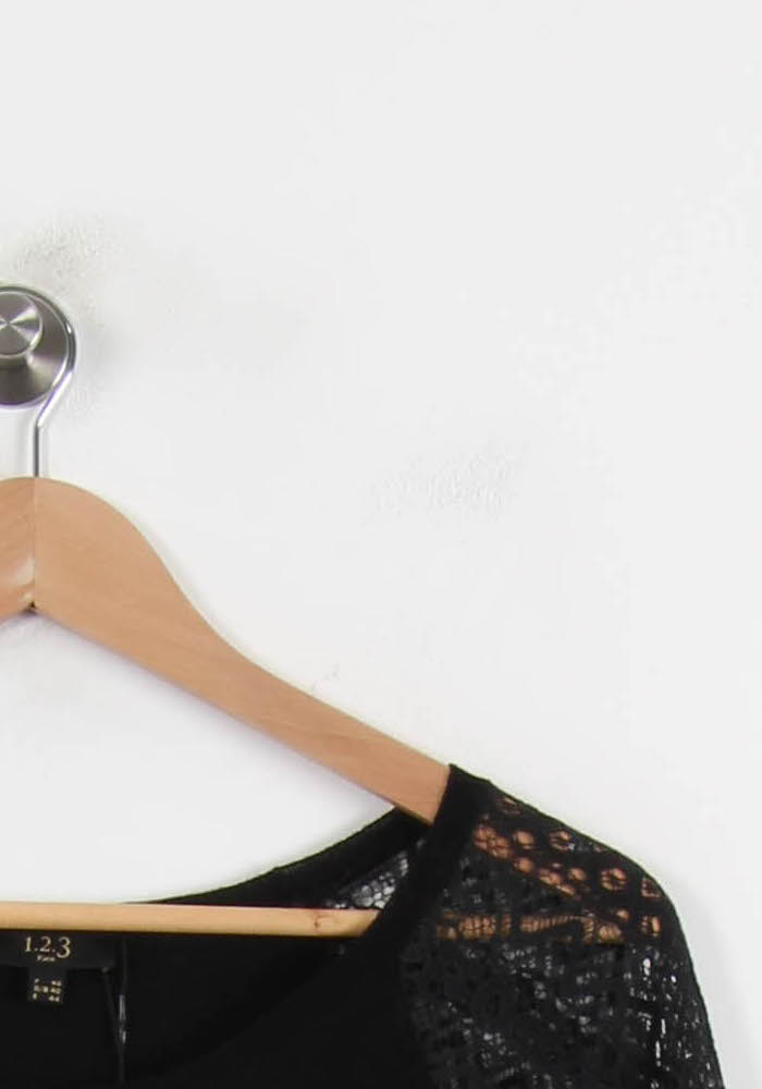 Pull Noir - Taille M/38