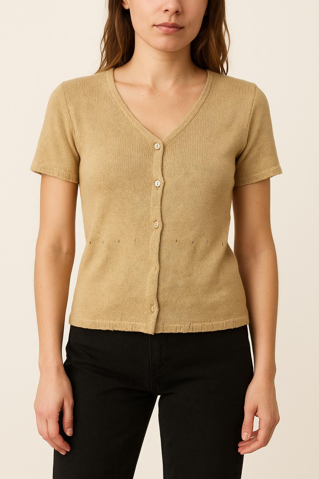 Cardigan Beige - Taille S/36