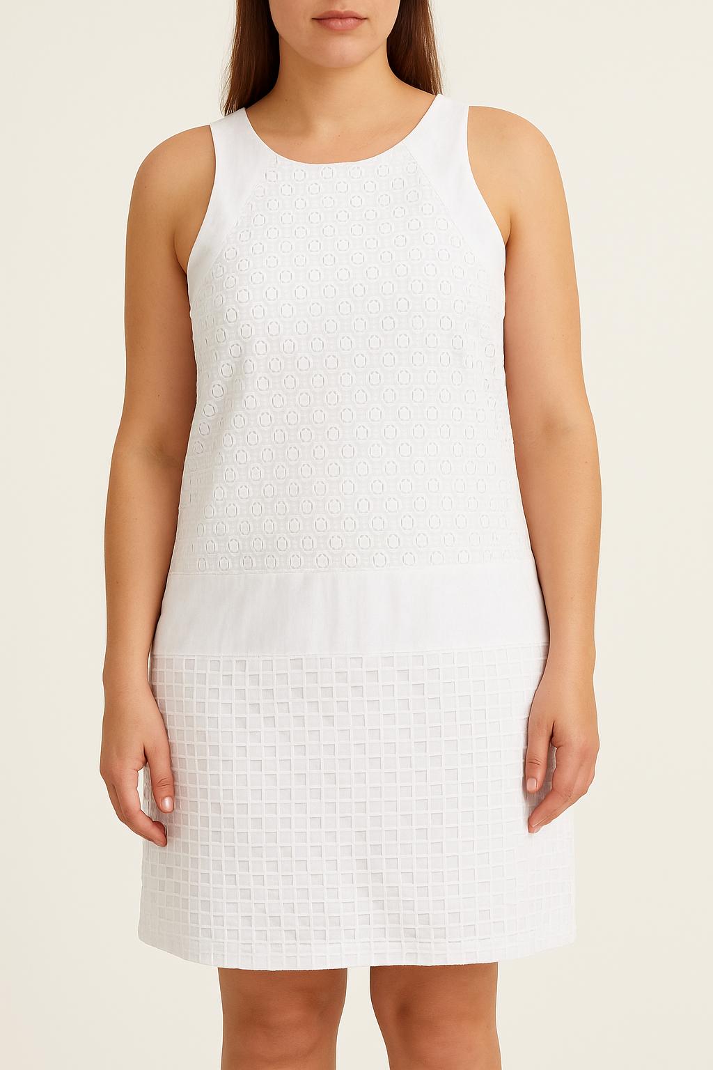 Robe Droite Blanche - Taille L/40