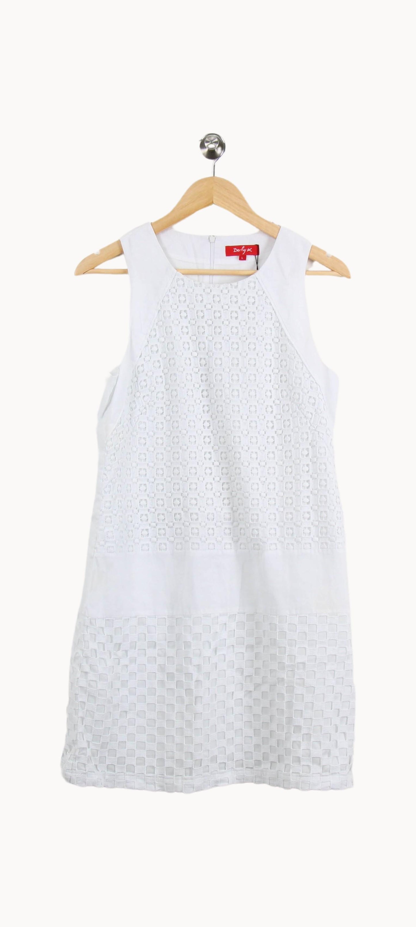 Robe Droite Blanche - Taille L/40