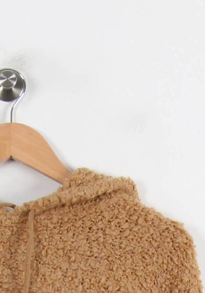 Sweat à Capuche Marron - Taille S/36