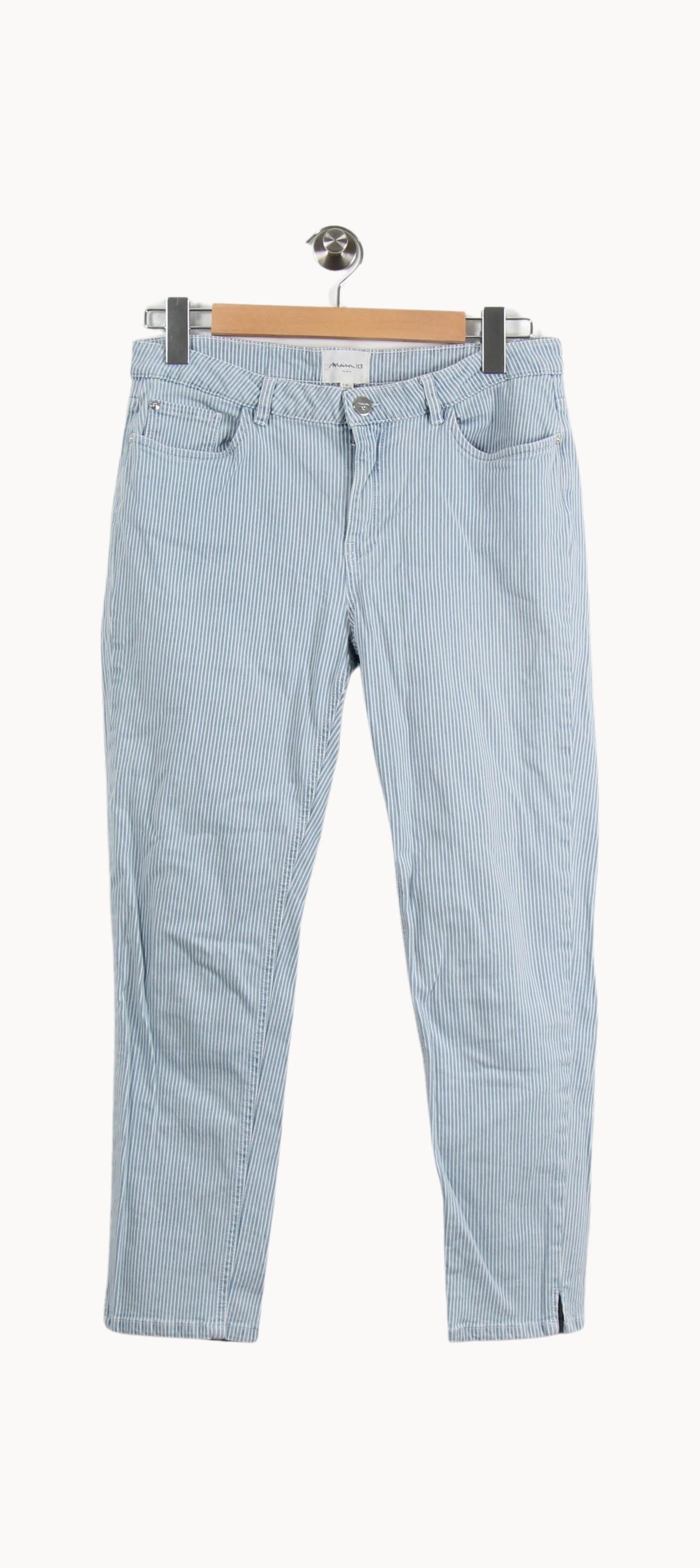 Jean Rayé Bleu et Blanc - Taille L/40