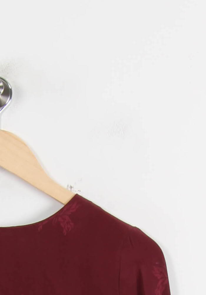 Blouse Bordeaux - Taille S/36