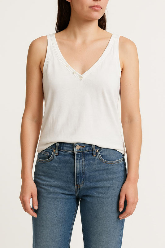 Débardeur Blanc - Taille M/38