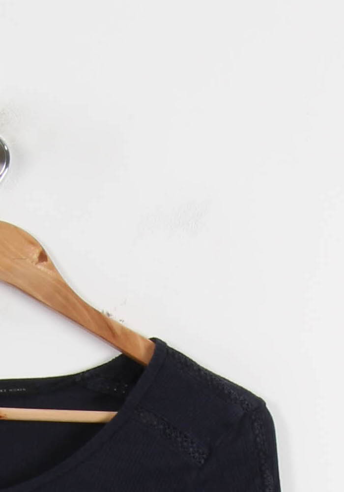 Tee-shirt Manches Longues Bleu - Taille S/36