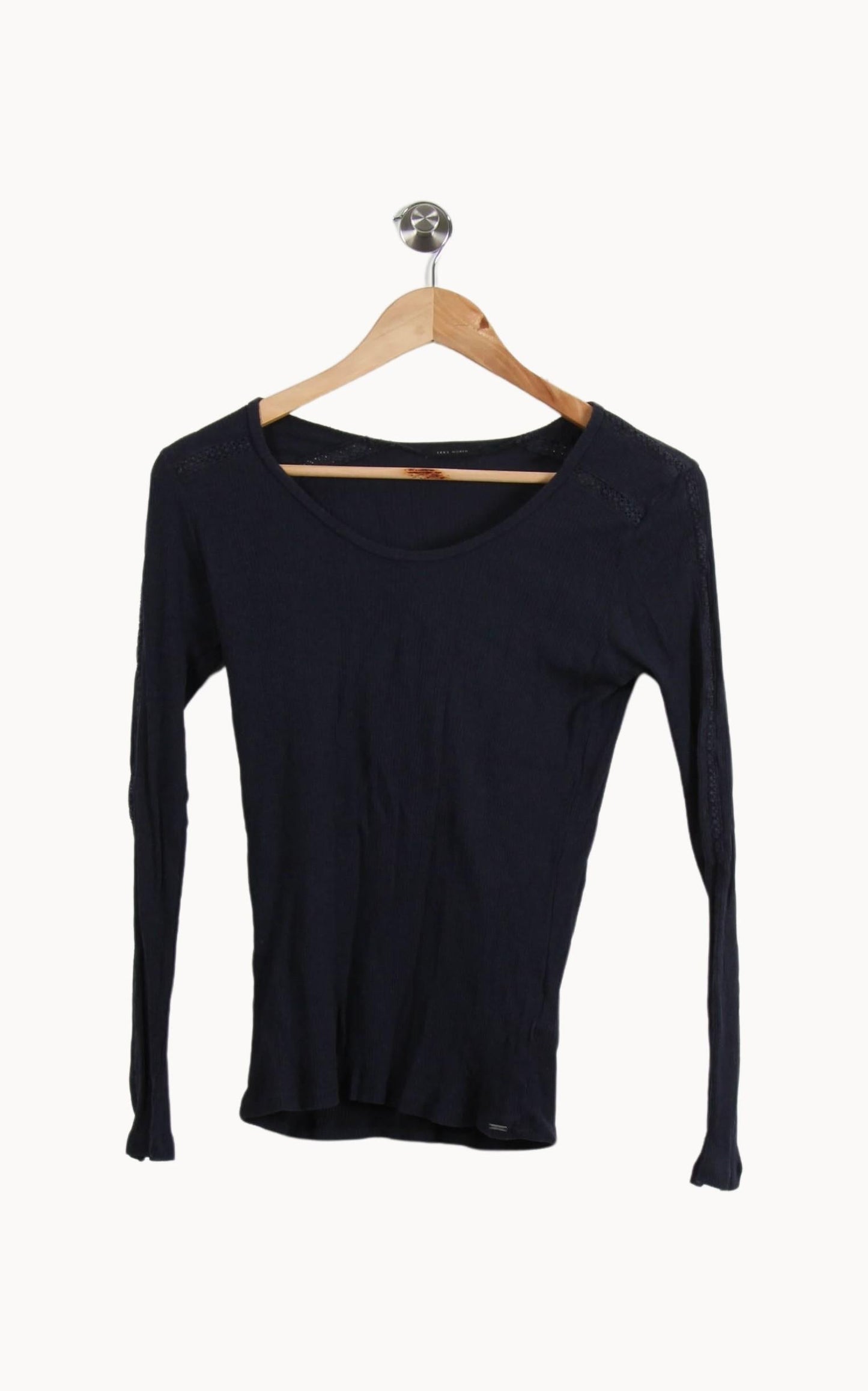 Tee-shirt Manches Longues Bleu - Taille S/36