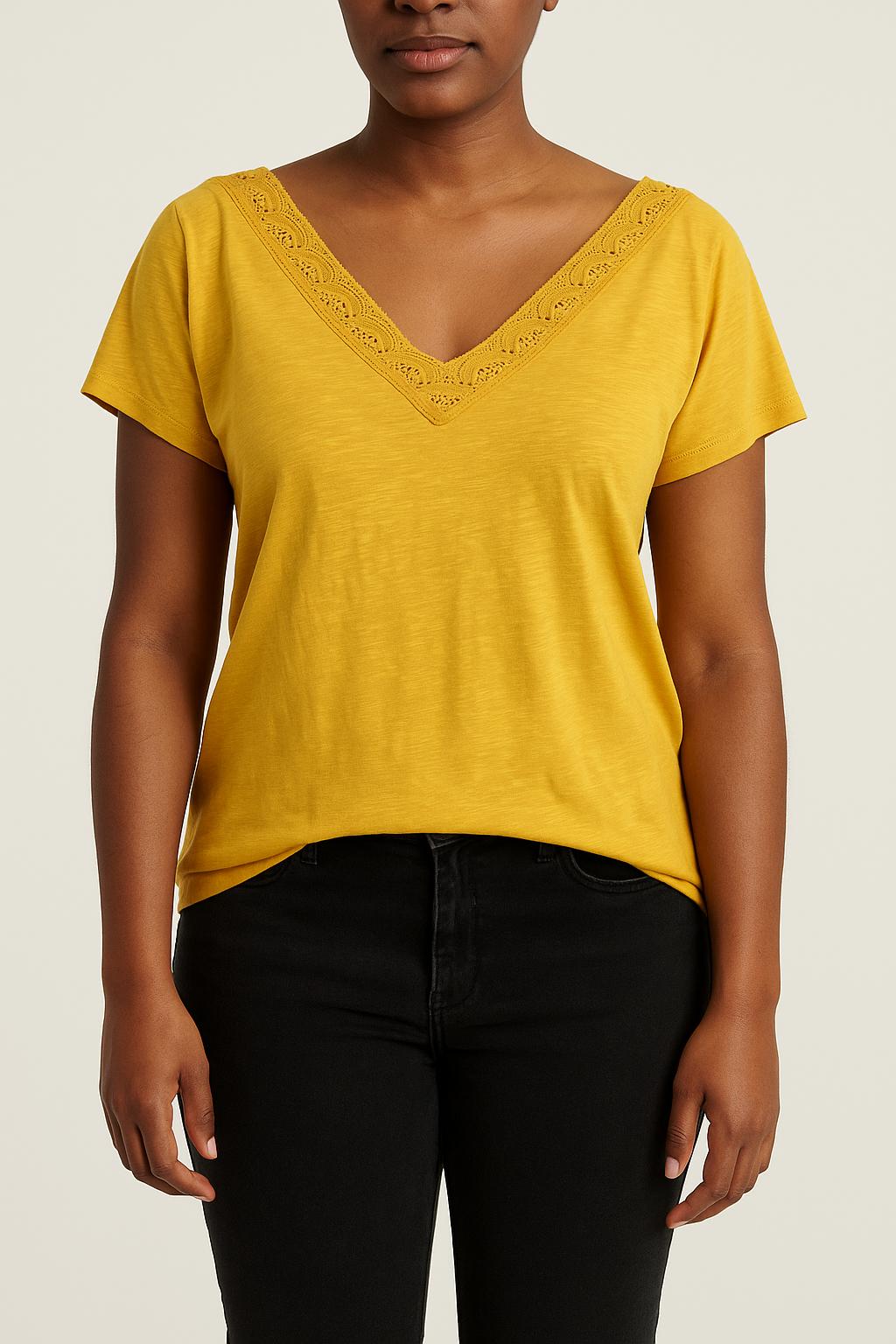 Tee-shirt Jaune - Taille L/40