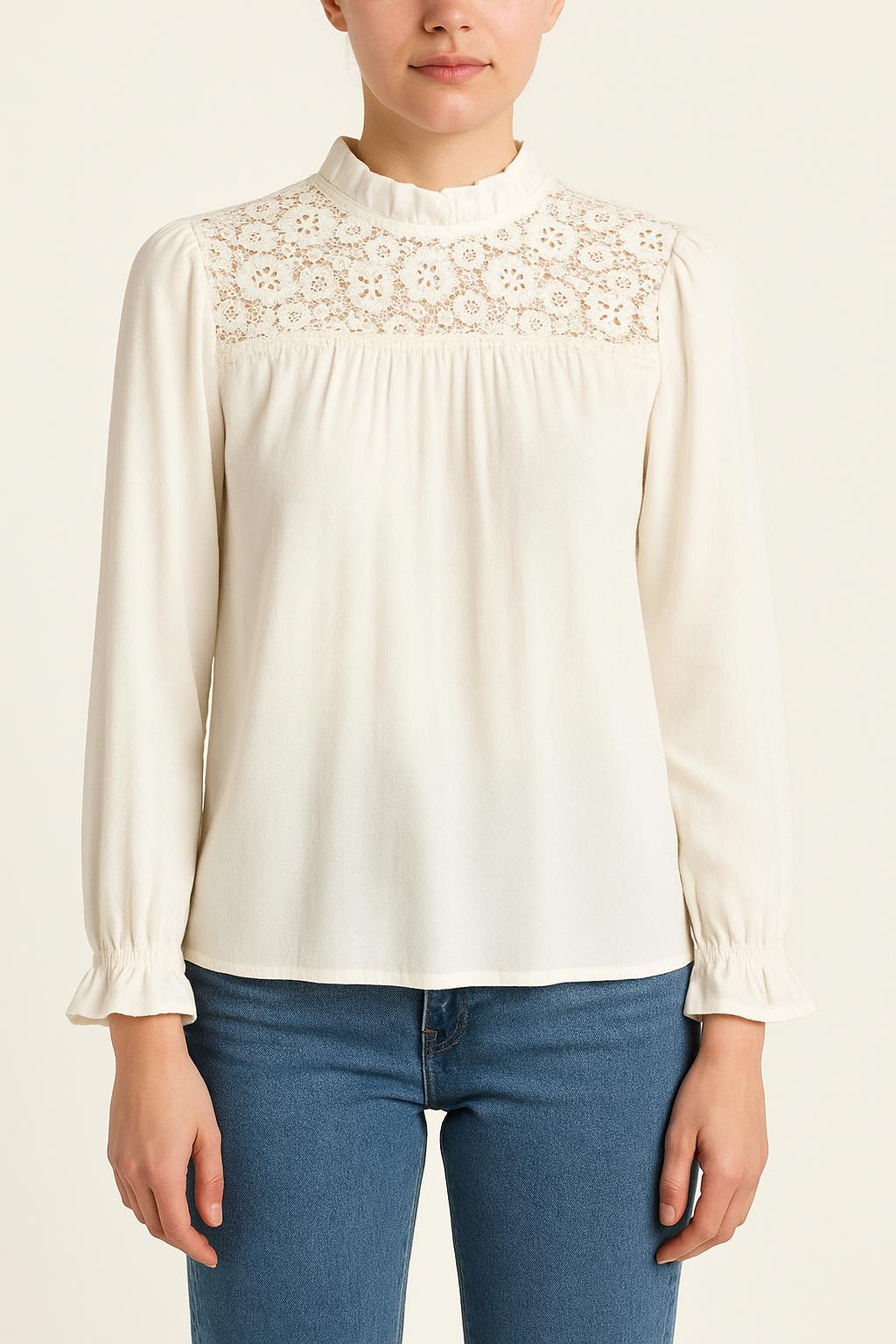 Blouse Blanche - Taille S/36