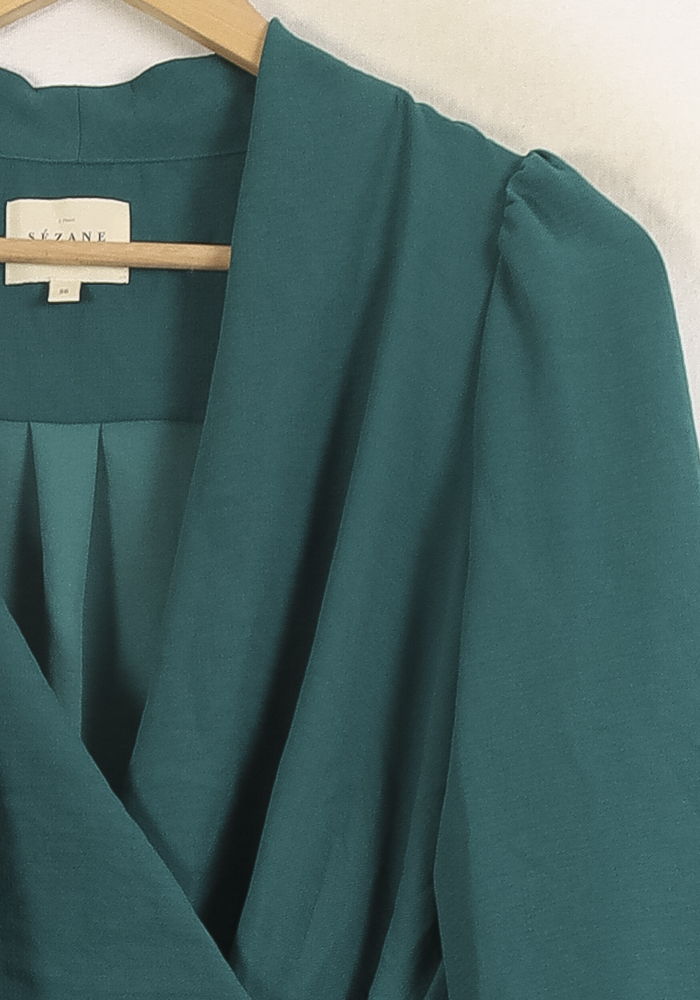 Blouse Verte - Taille S/36