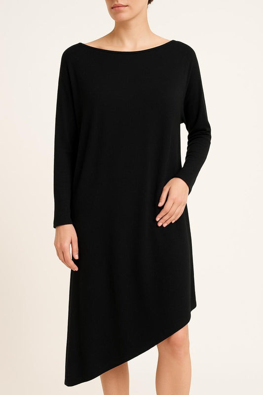 Robe Asymétrique Noire - Taille M/38