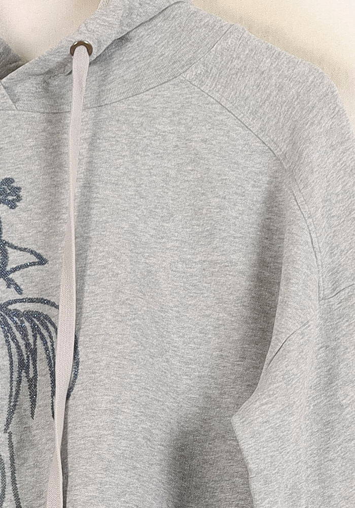 Sweat à Capuche Gris - Taille M/38
