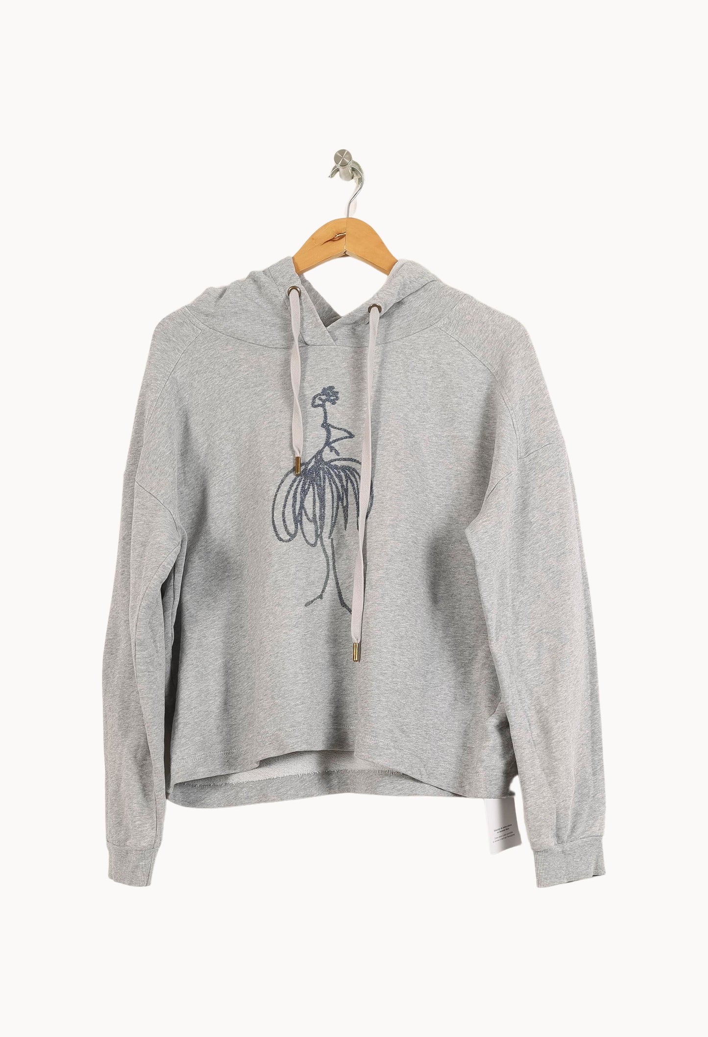 Sweat à Capuche Gris - Taille M/38