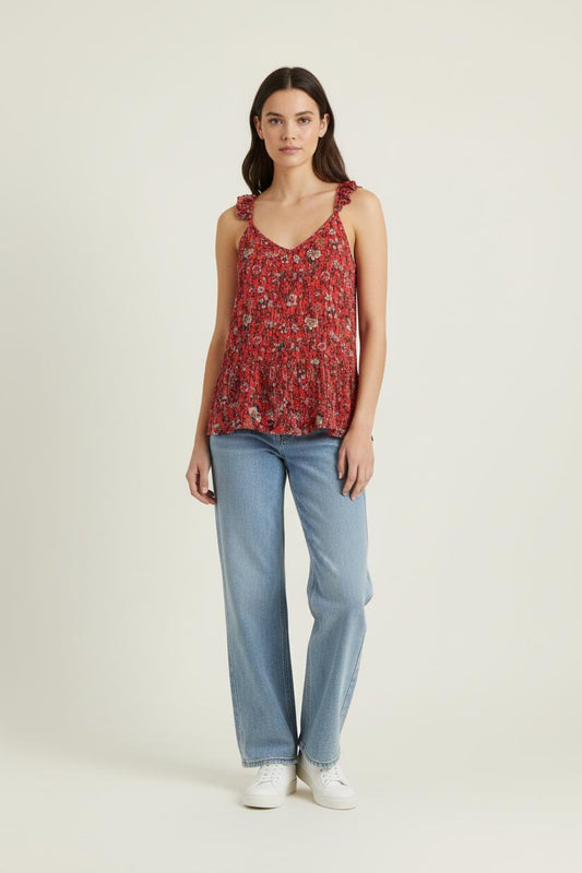 Caraco Rouge - Taille S/36