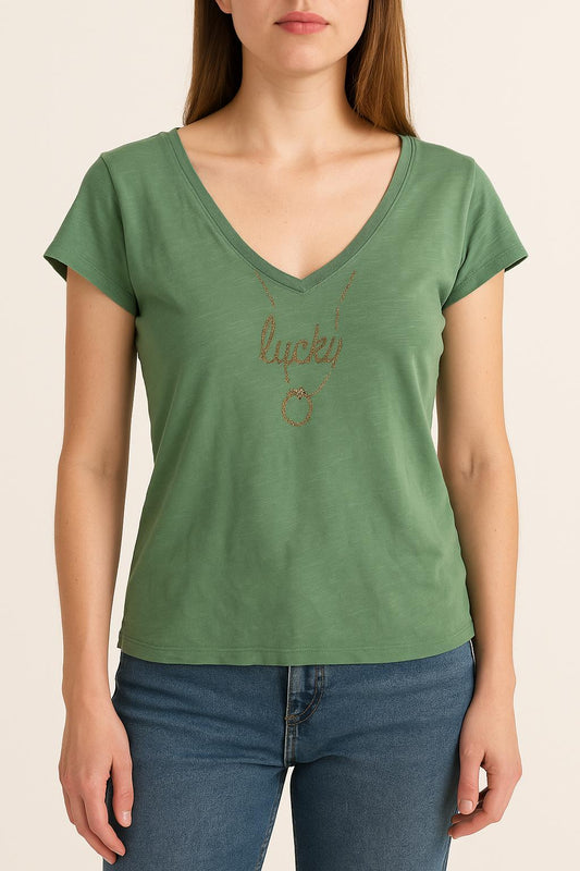 Tee-shirt Vert - Taille M/38
