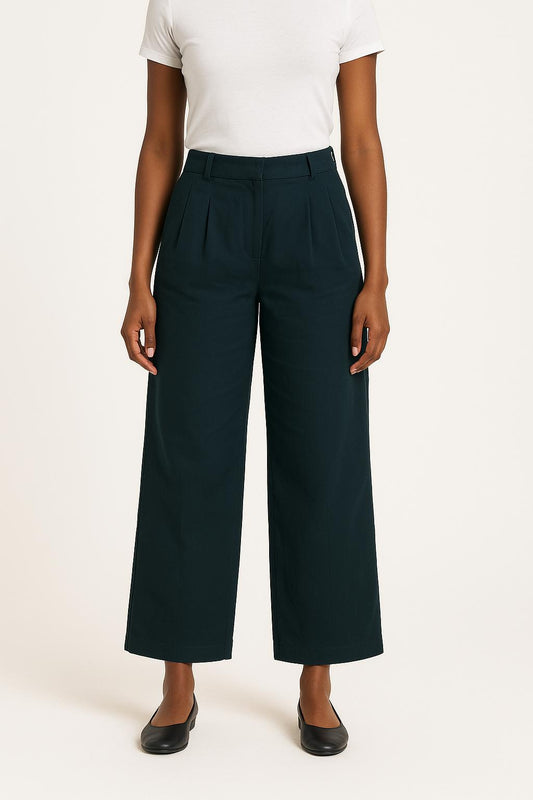 Pantalon Large Vert - Taille M/38