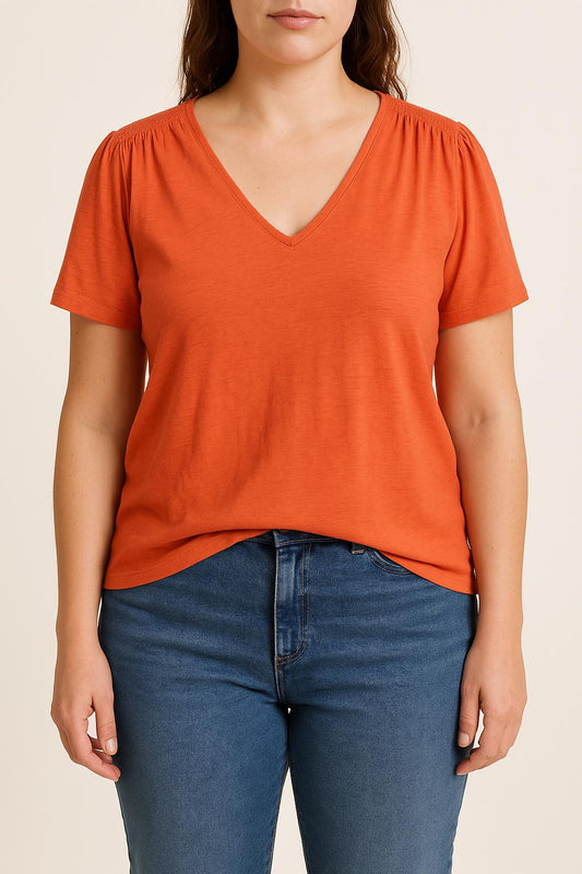 Tee-shirt Orange - Taille L/40
