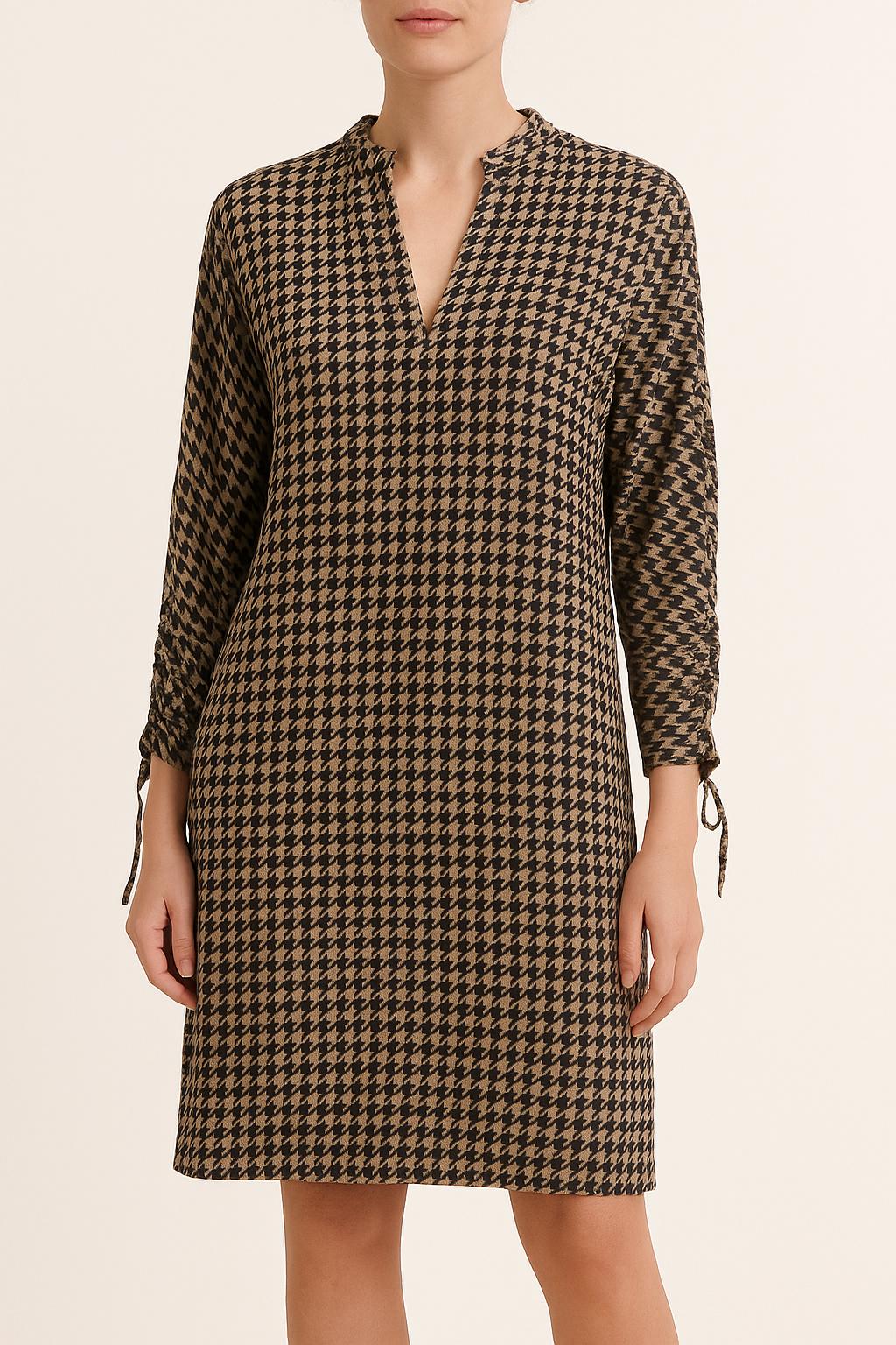 Robe Longue Noire et Beige - Taille S/36