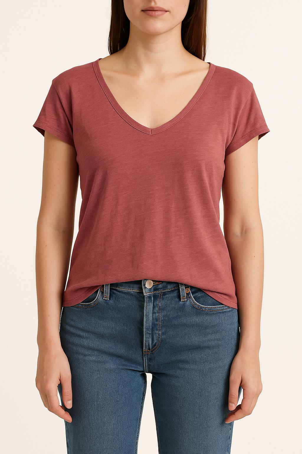 Tee-shirt Rose - Taille S/36