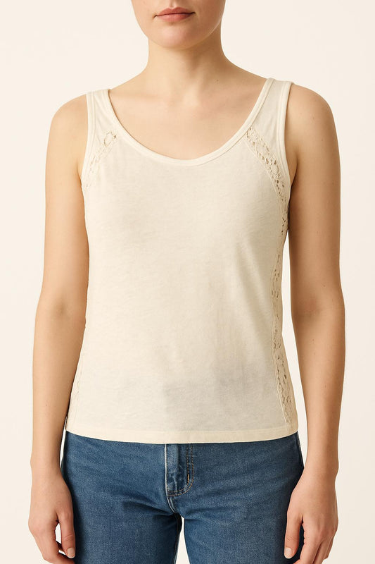 Débardeur Blanc - Taille T.U.