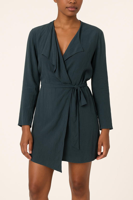 Robe Asymétrique Bleue - Taille M/38