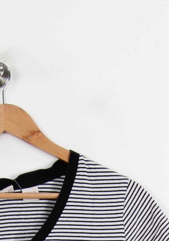 Tee-shirt Blanc et Noir - Taille M/38