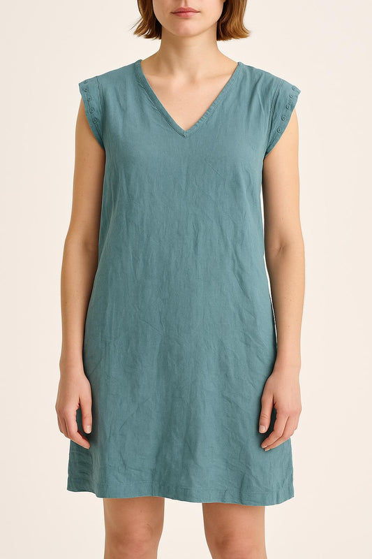 Robe Courte Bleue - Taille XS/34