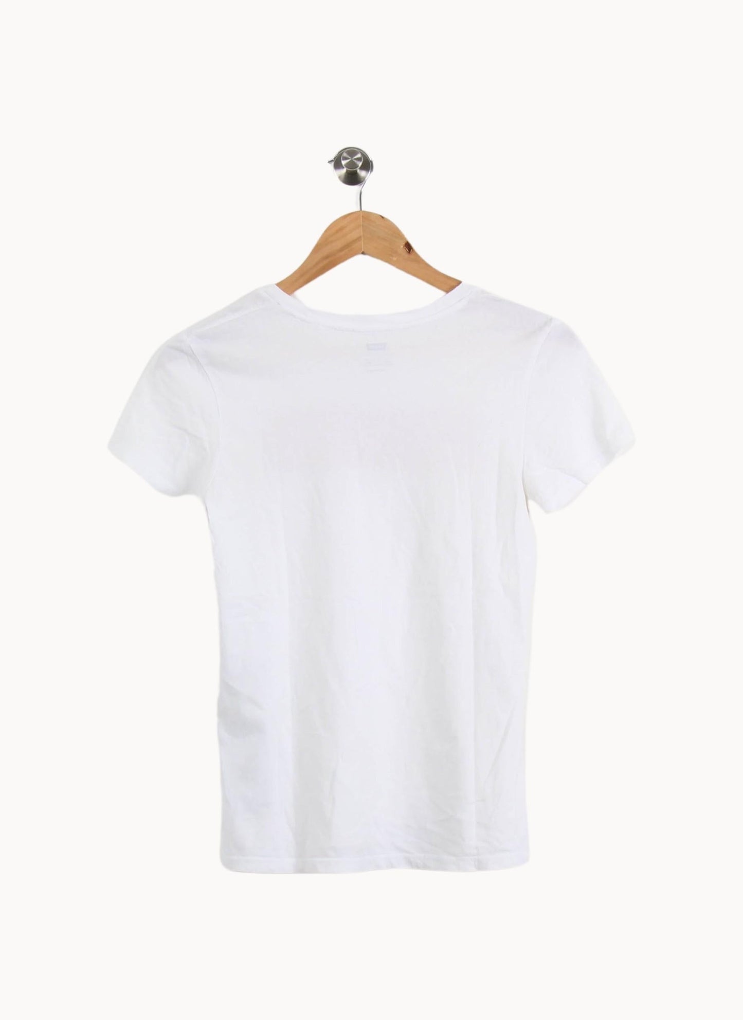 Tee-shirt Blanc et Rouge - Taille XS/34