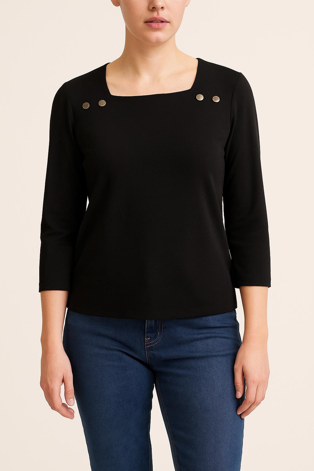 Pull Noir - Taille L/40