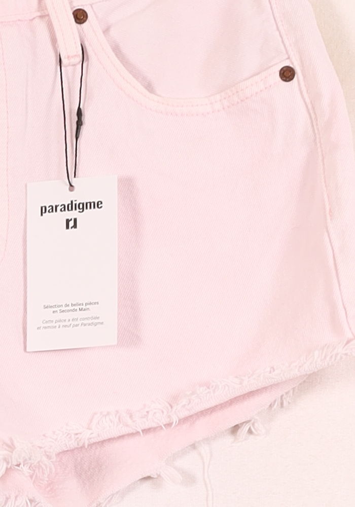 Short en Jean Rose - Taille M/38