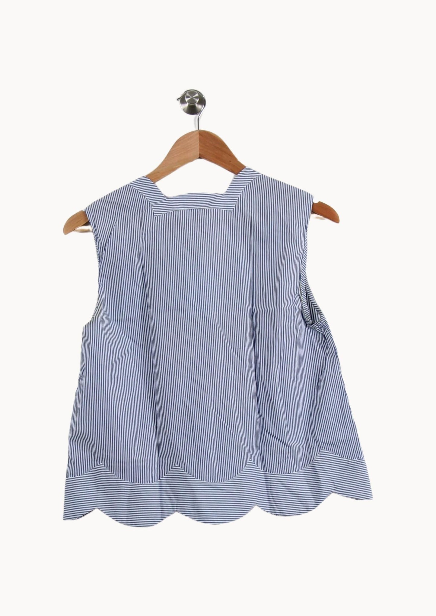 Blouse Rayée Bleu et Blanc - Taille M/38