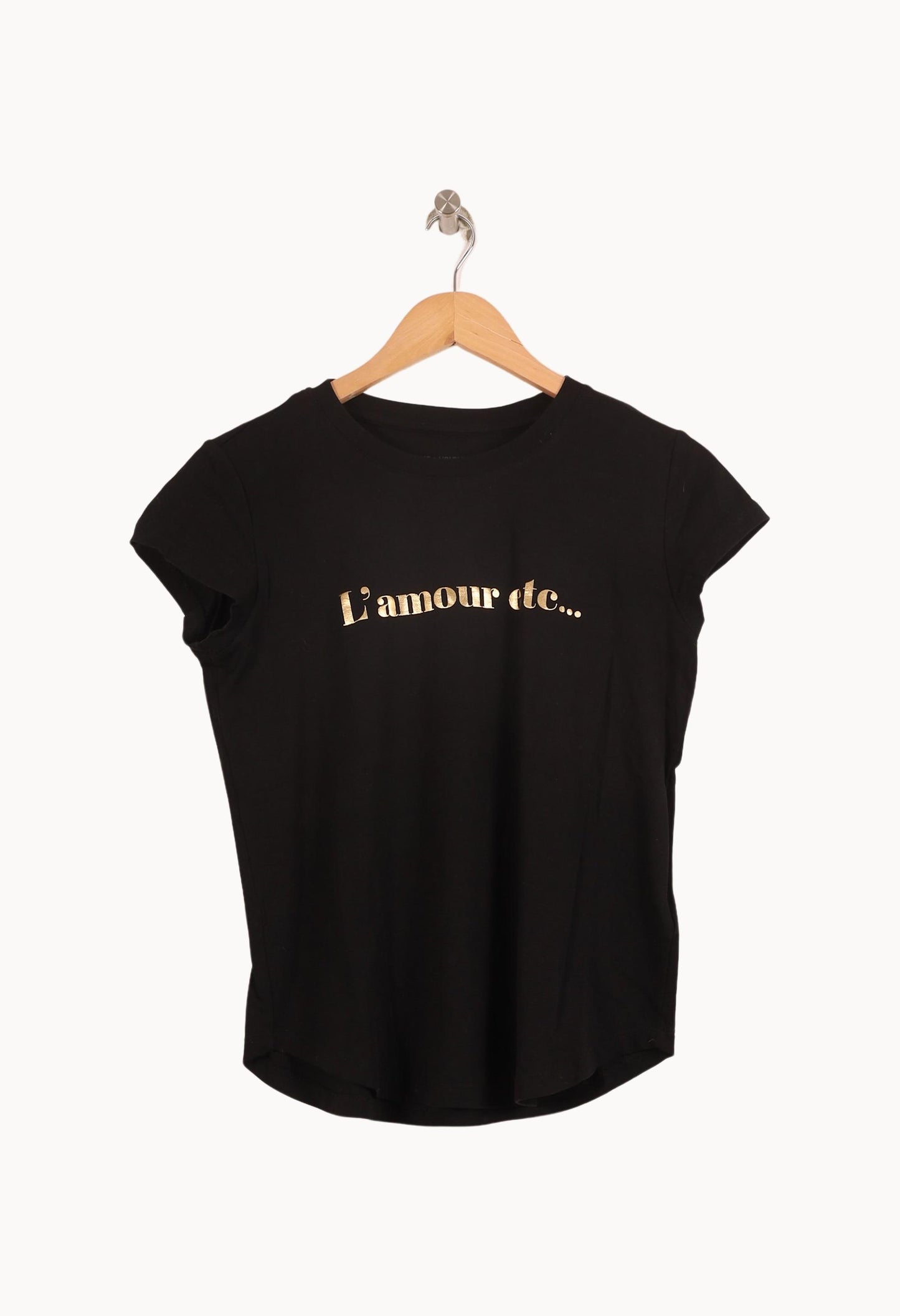 Tee-shirt Noir - Taille M/38