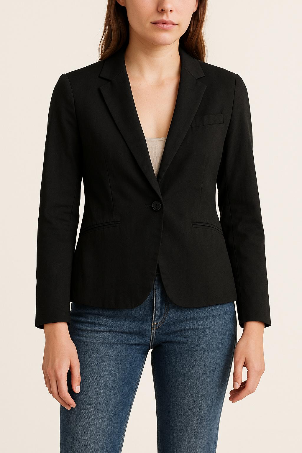 Blazer Noir - Taille S/36