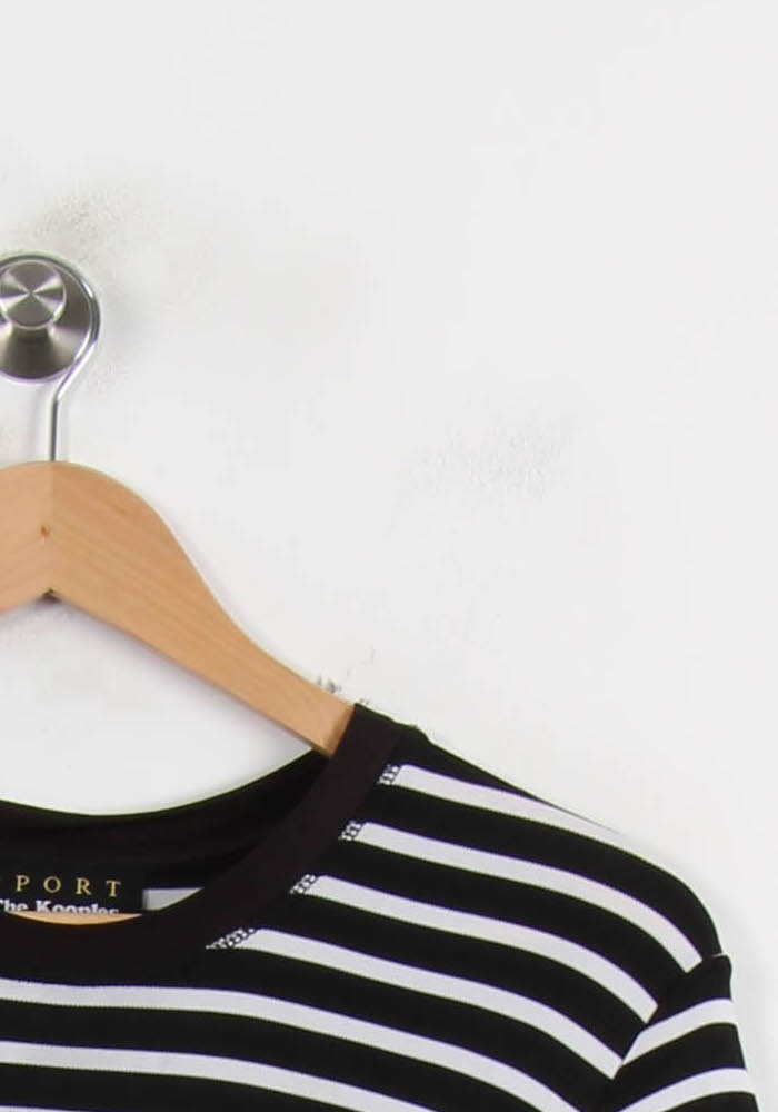 Tee-shirt Noir et Blanc - Taille XS/34