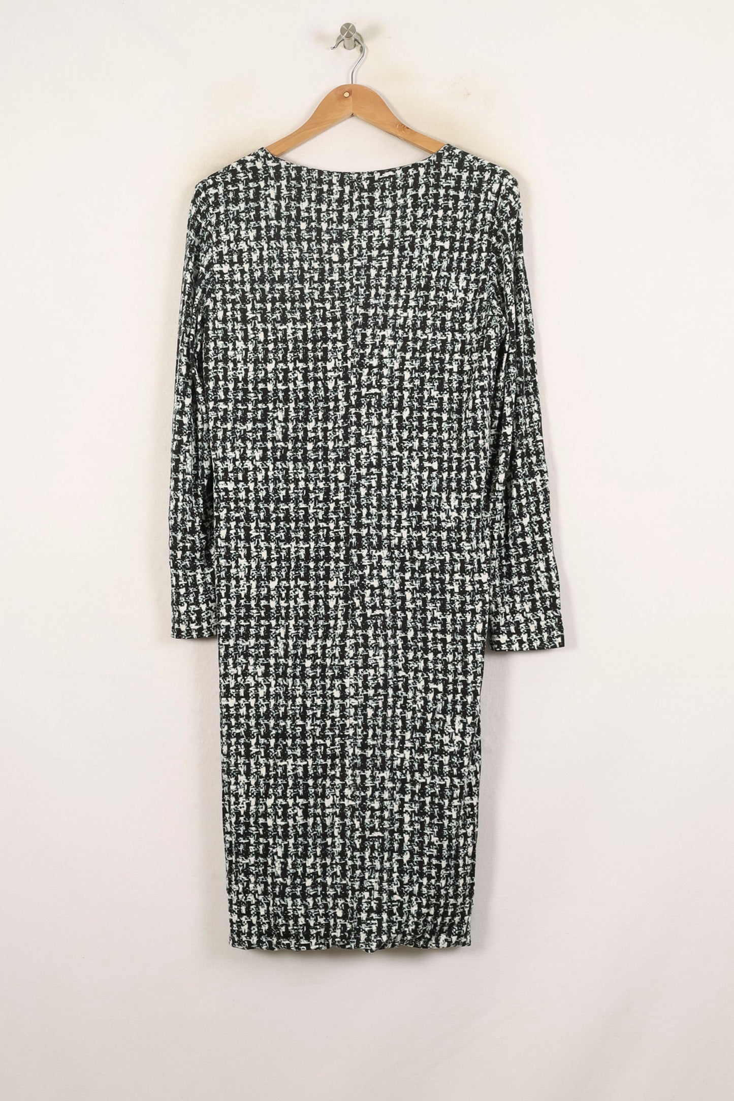 Robe Midi Noire et Blanche - Taille M/38