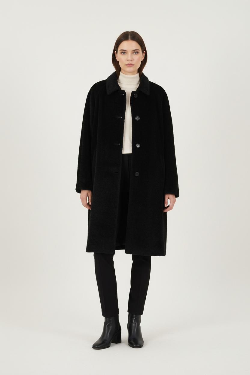 Manteau Noir - Taille XL/42