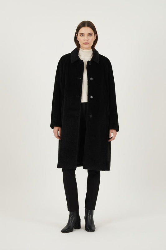 Manteau Noir - Taille XL/42