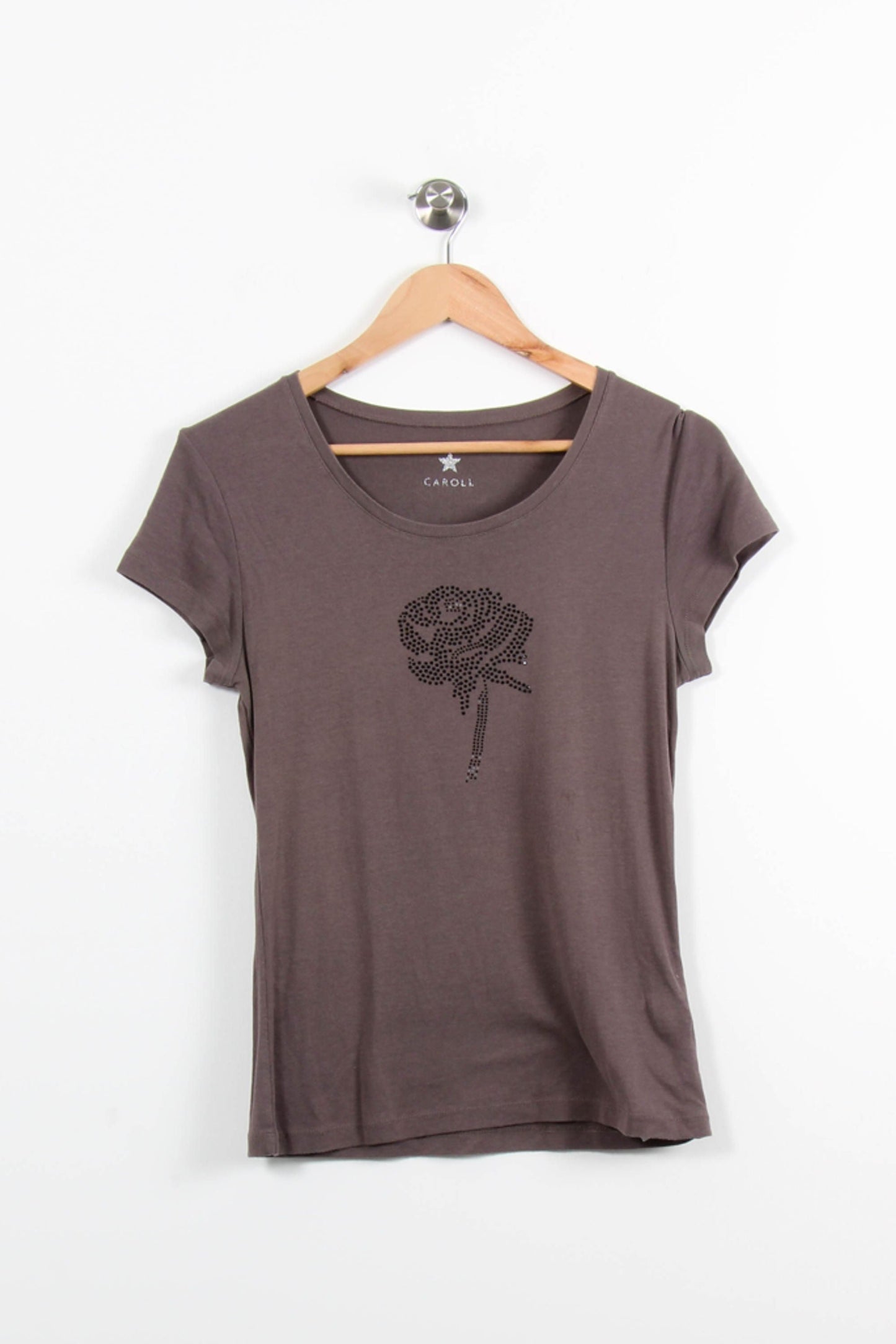 Tee-shirt Marron - Taille XL/42