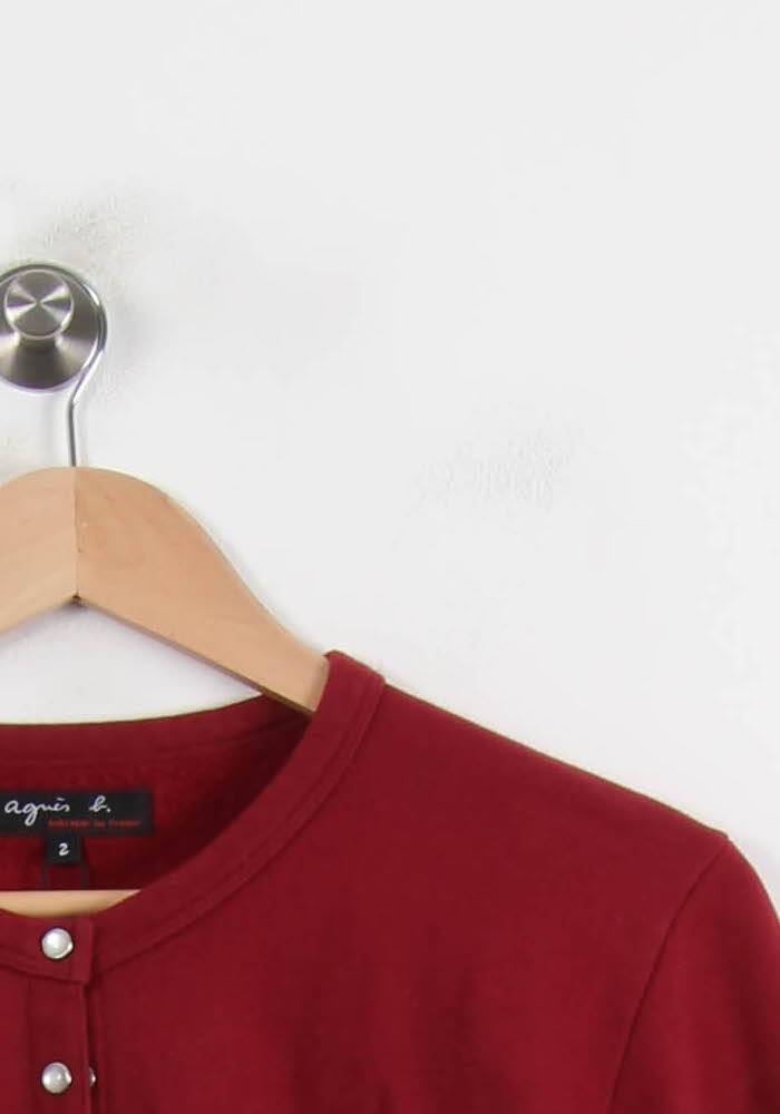 Cardigan Bordeaux - Taille M/38