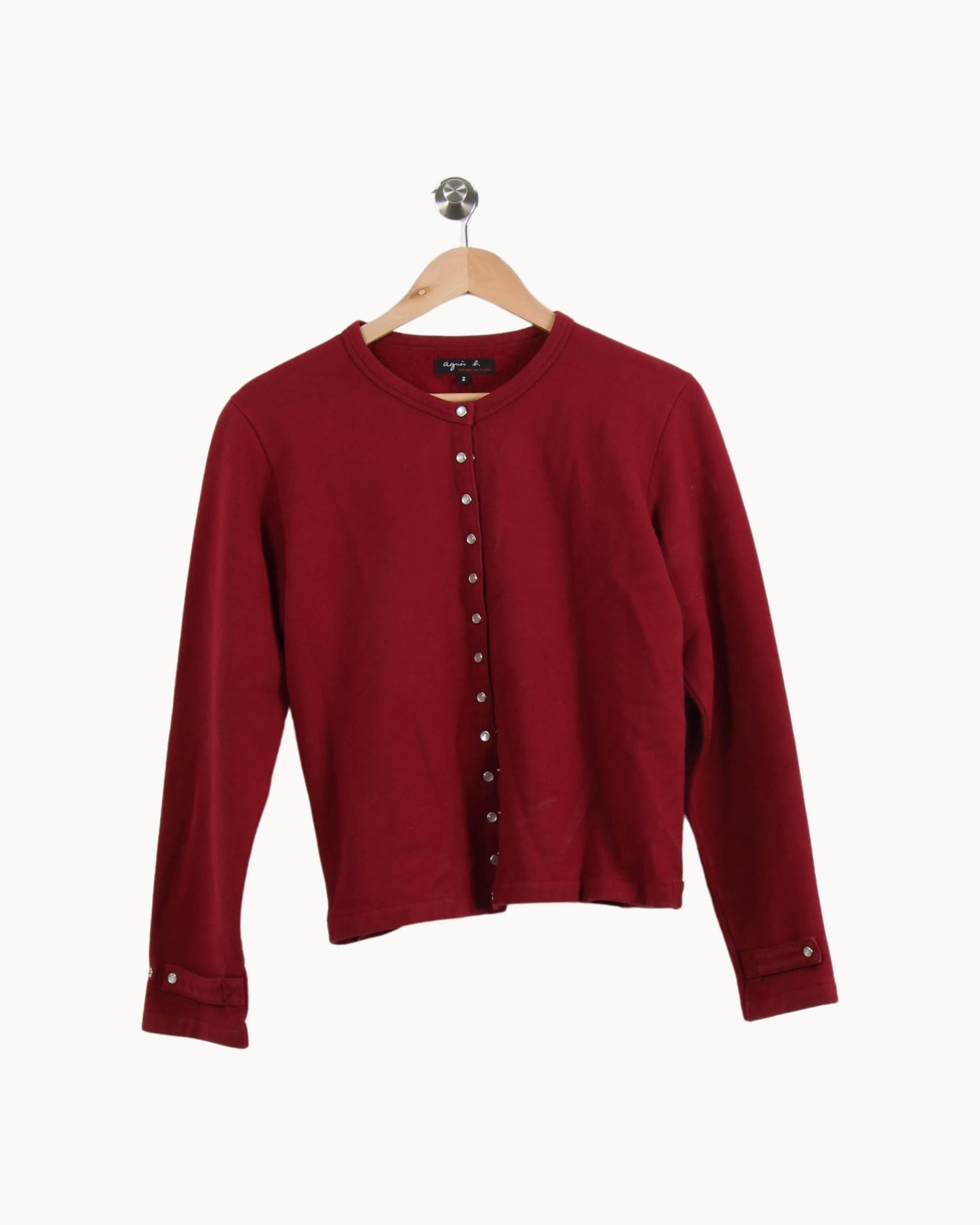 Cardigan Bordeaux - Taille M/38