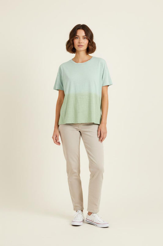 Tee-shirt Vert clair et Vert - Taille M/38