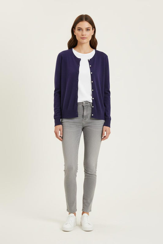 Cardigan Bleu - Taille M/38